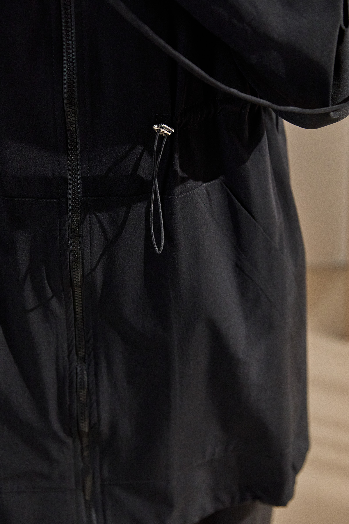 Yüksek Yakalı Stoperli Kap, Tesettür Giyim