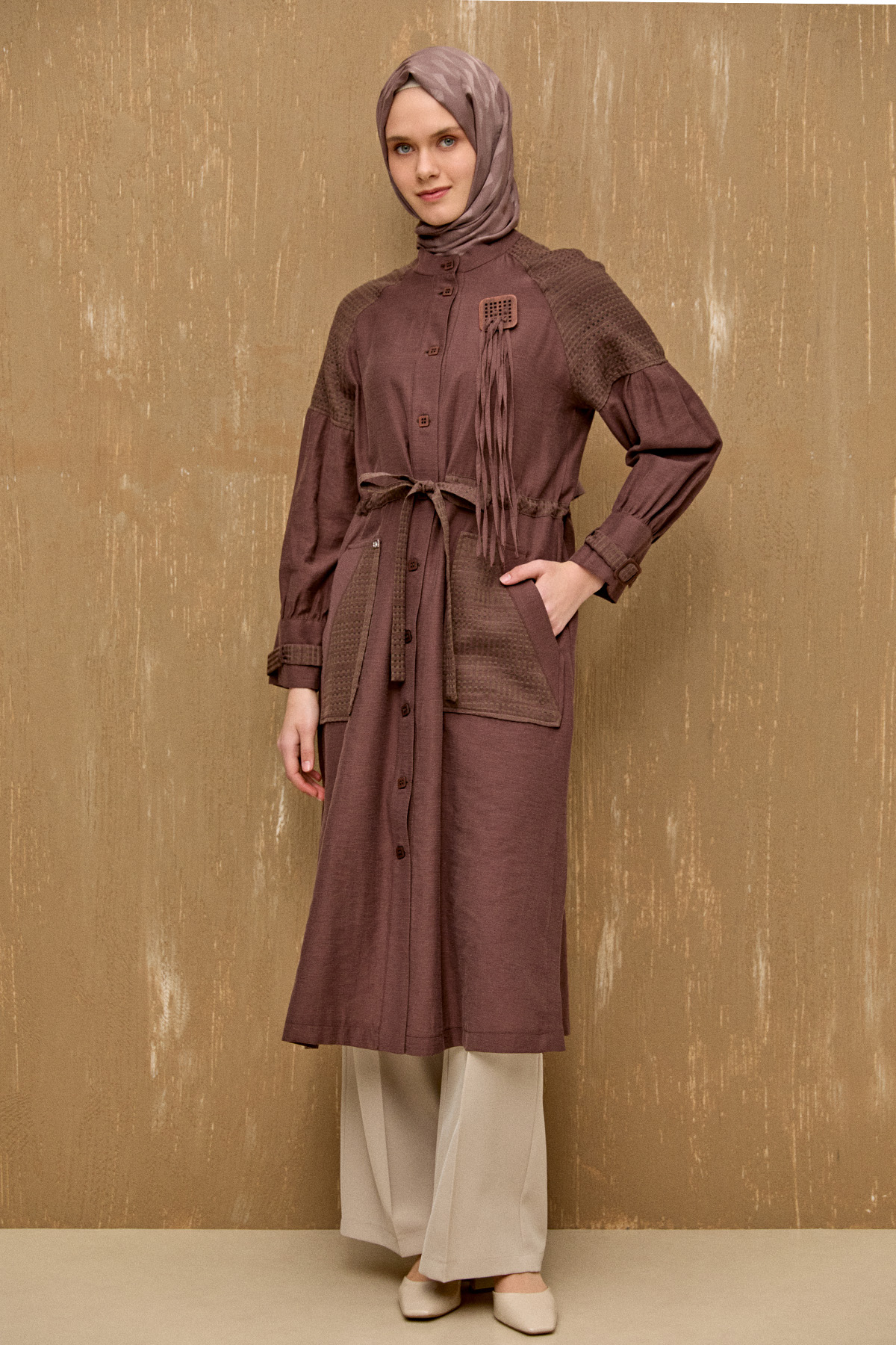 Keten Uzun Kap, Tesettür Giyim