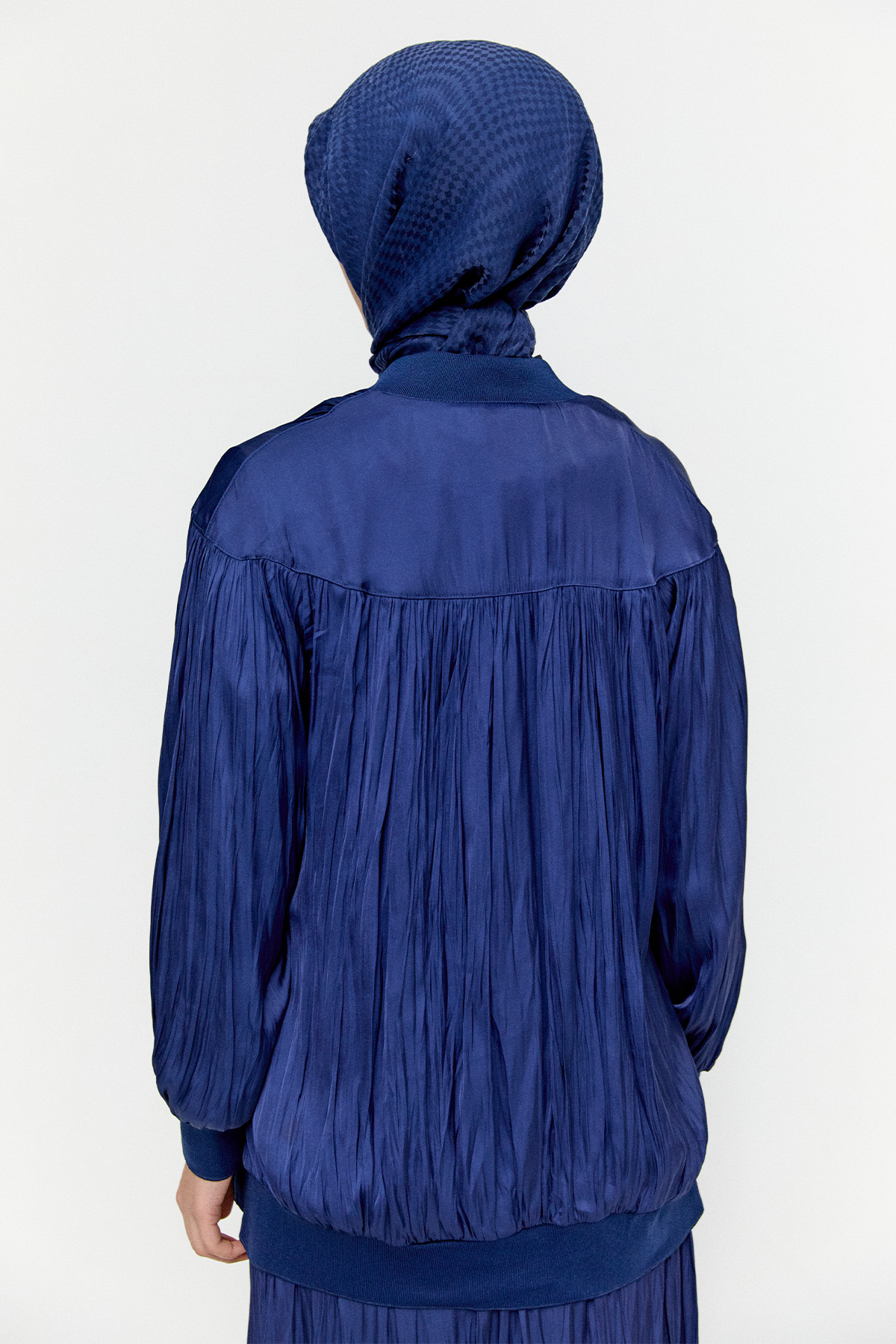 Ribanalı Kraşlı Bomber Kap, Tesettür Giyim