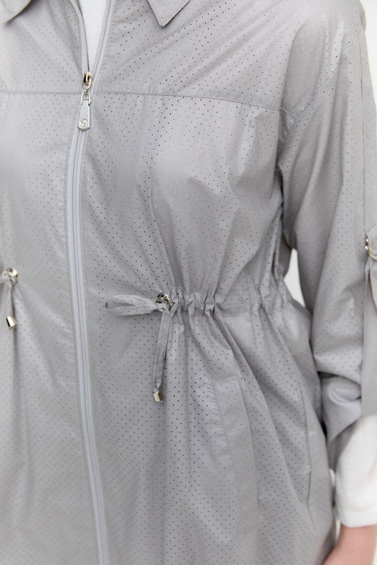 Fermuarlı Pamuk Kap, Tesettür Giyim