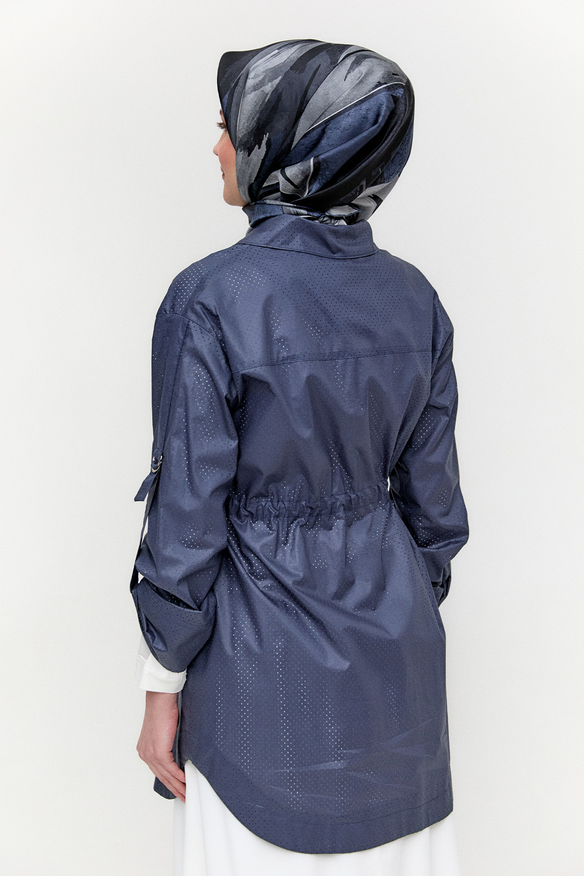 Fermuarlı Pamuk Kap, Tesettür Giyim