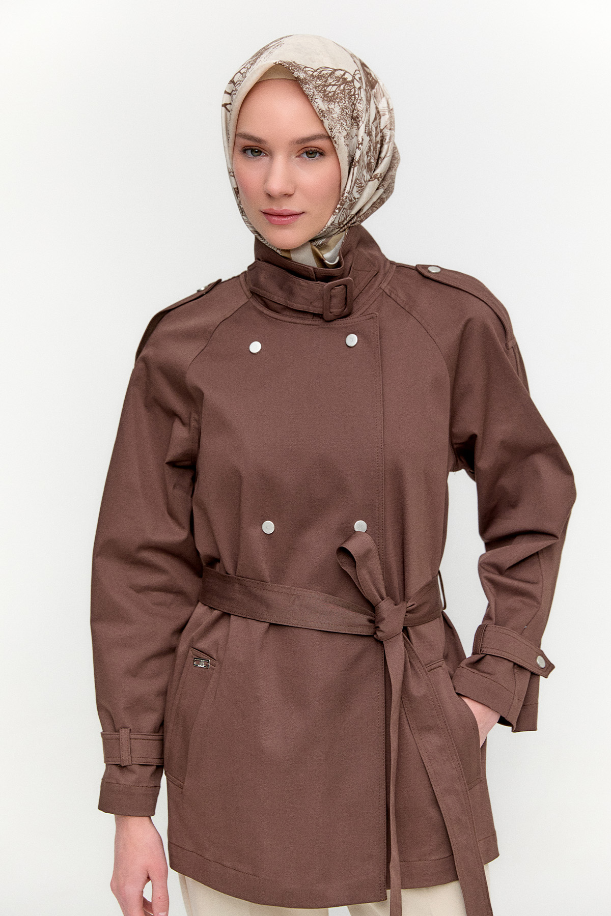 Reglan Kesim Pamuk Ceket, Tesettür Giyim