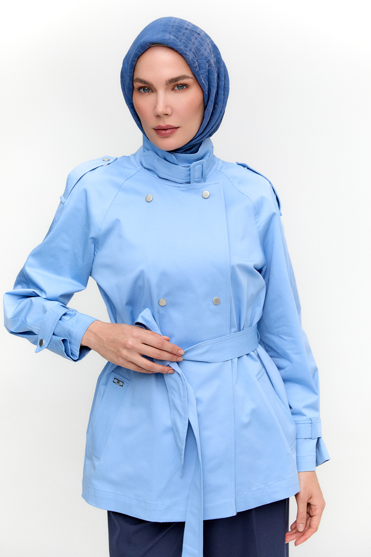 Reglan Kesim Pamuk Ceket, Tesettür Giyim
