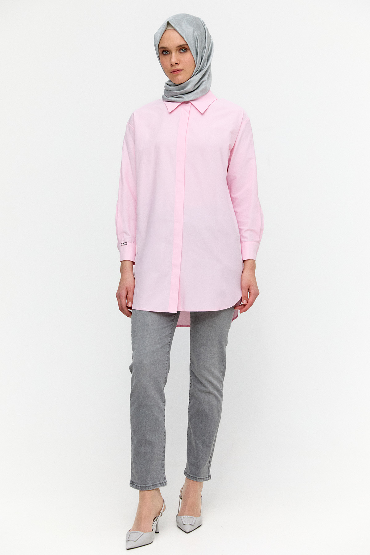 Dar Paça Kot Pantolon, Tesettür Giyim