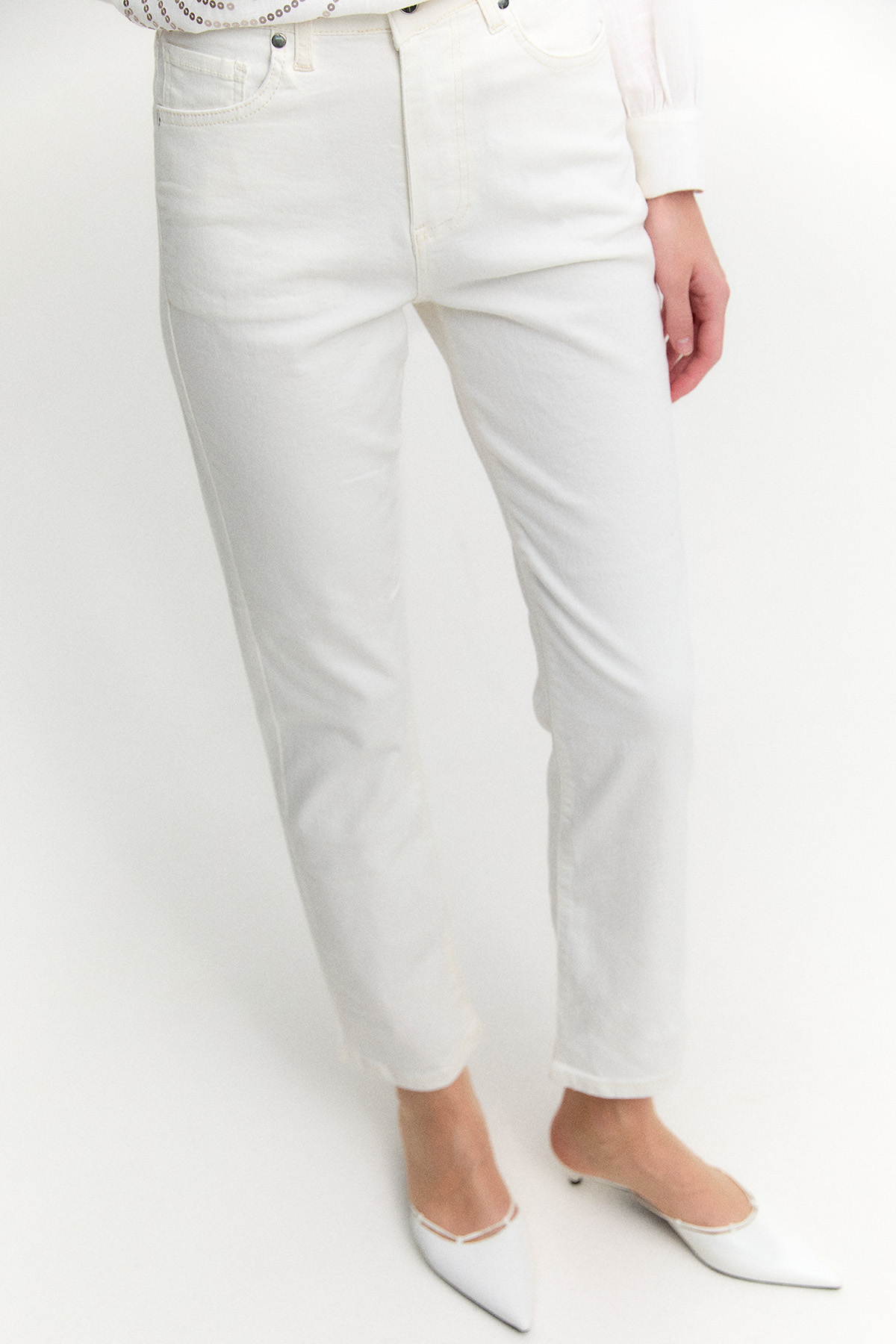 Mom Fit Denim Pantolon, Tesettür Giyim