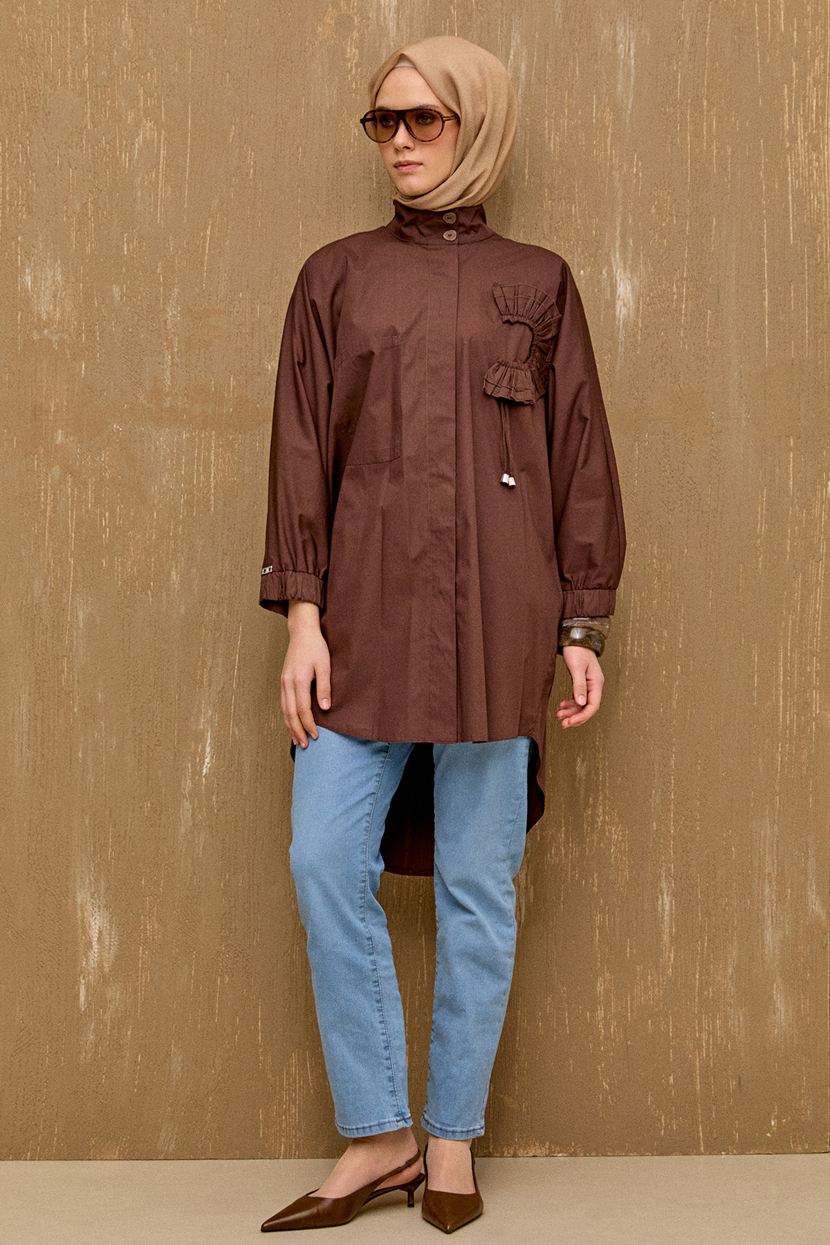 Dar Paça Kot Pantolon, Tesettür Giyim