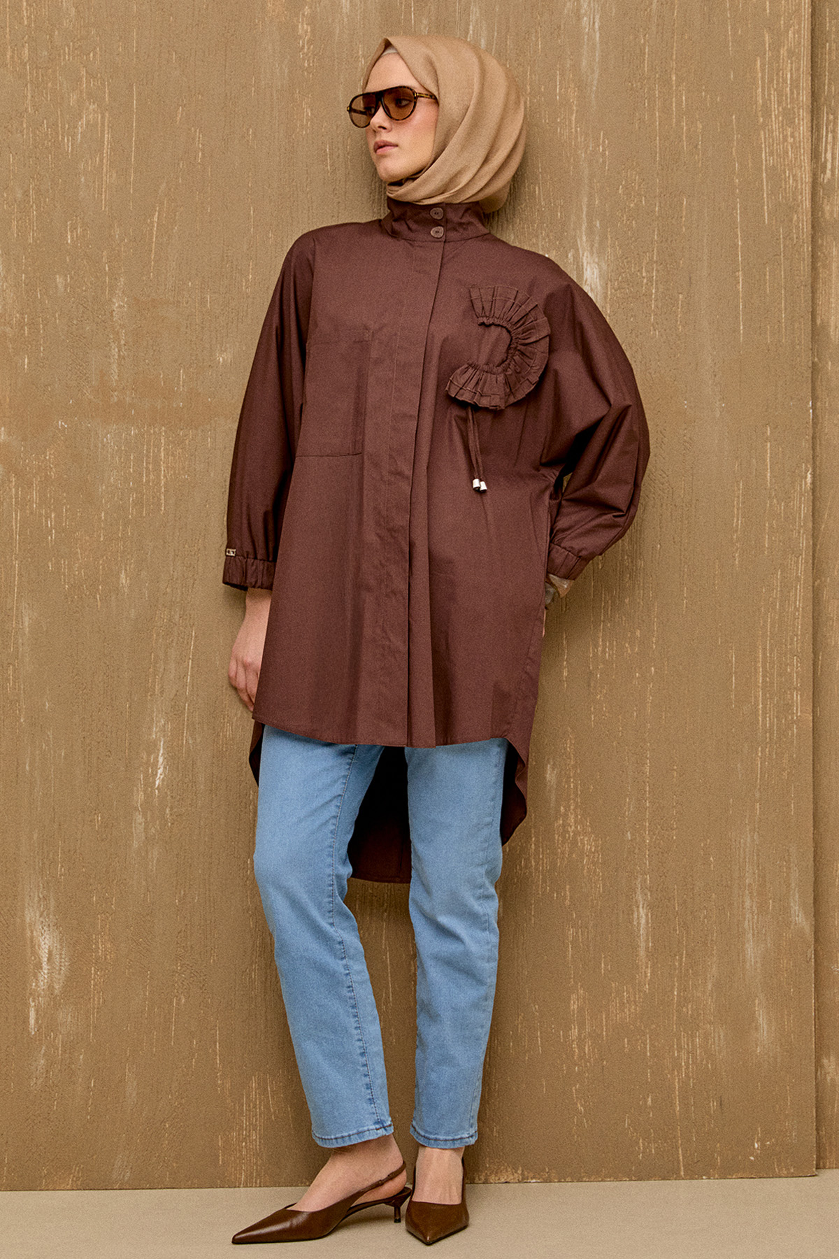 Dar Paça Kot Pantolon, Tesettür Giyim