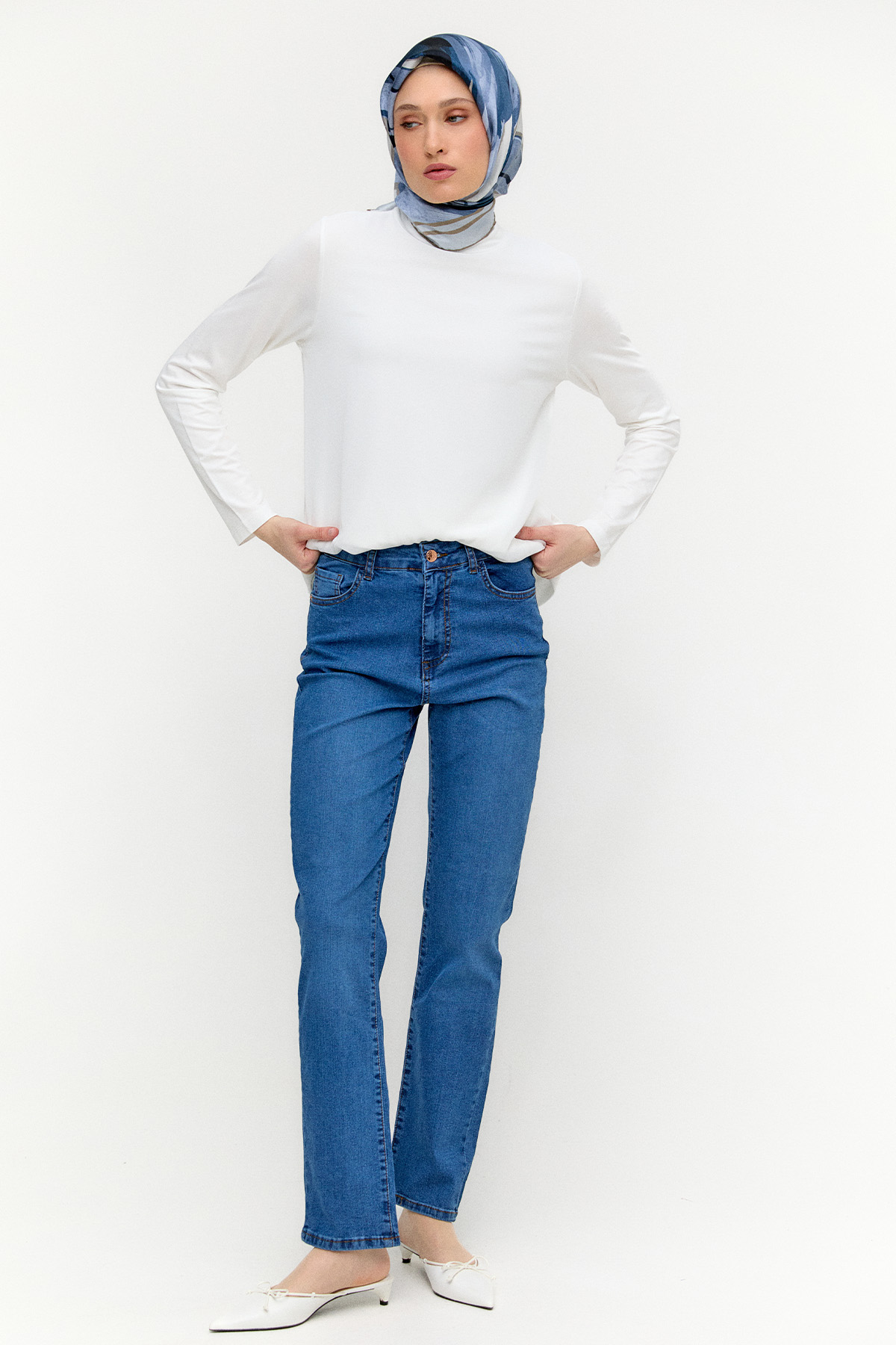 Dar Paça Denim, Tesettür Giyim