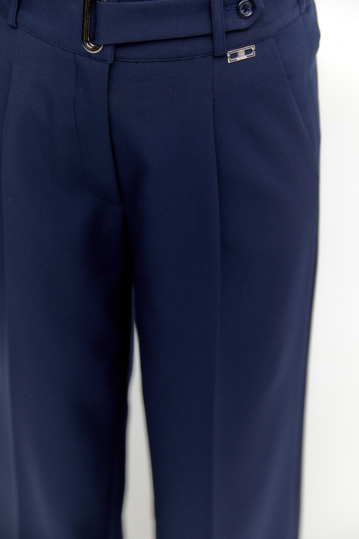 Kemerli Bol Paça Pantolon, Tesettür Giyim