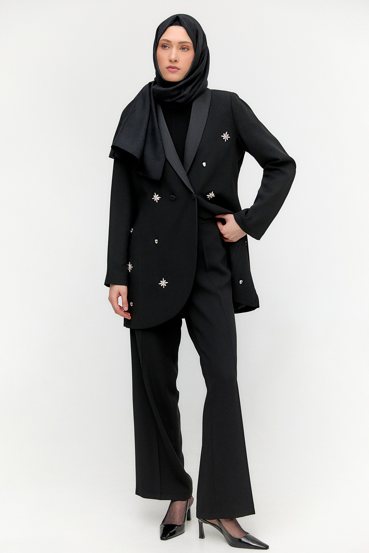 Büyük Beden Kumaş Pantolon, Tesettür Giyim