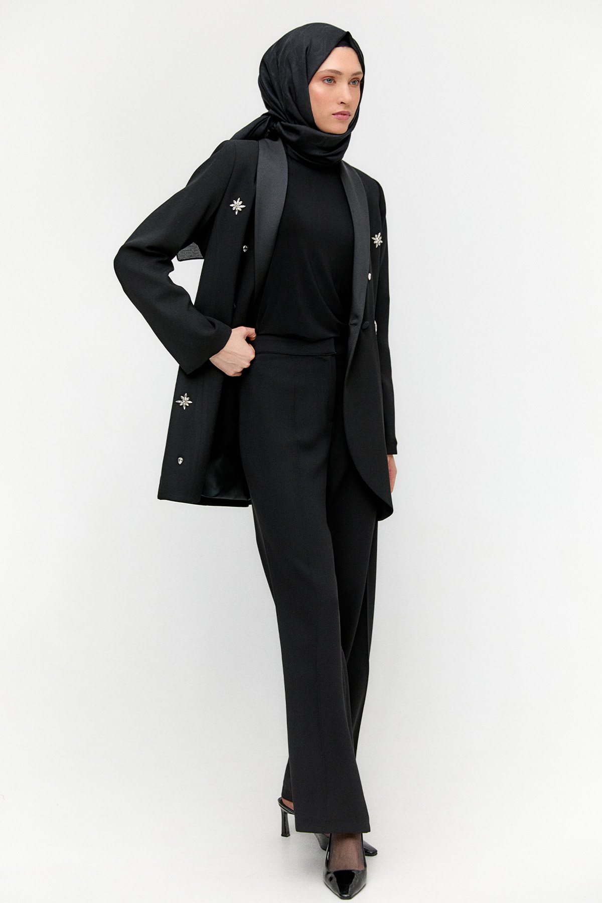 Büyük Beden Kumaş Pantolon, Tesettür Giyim