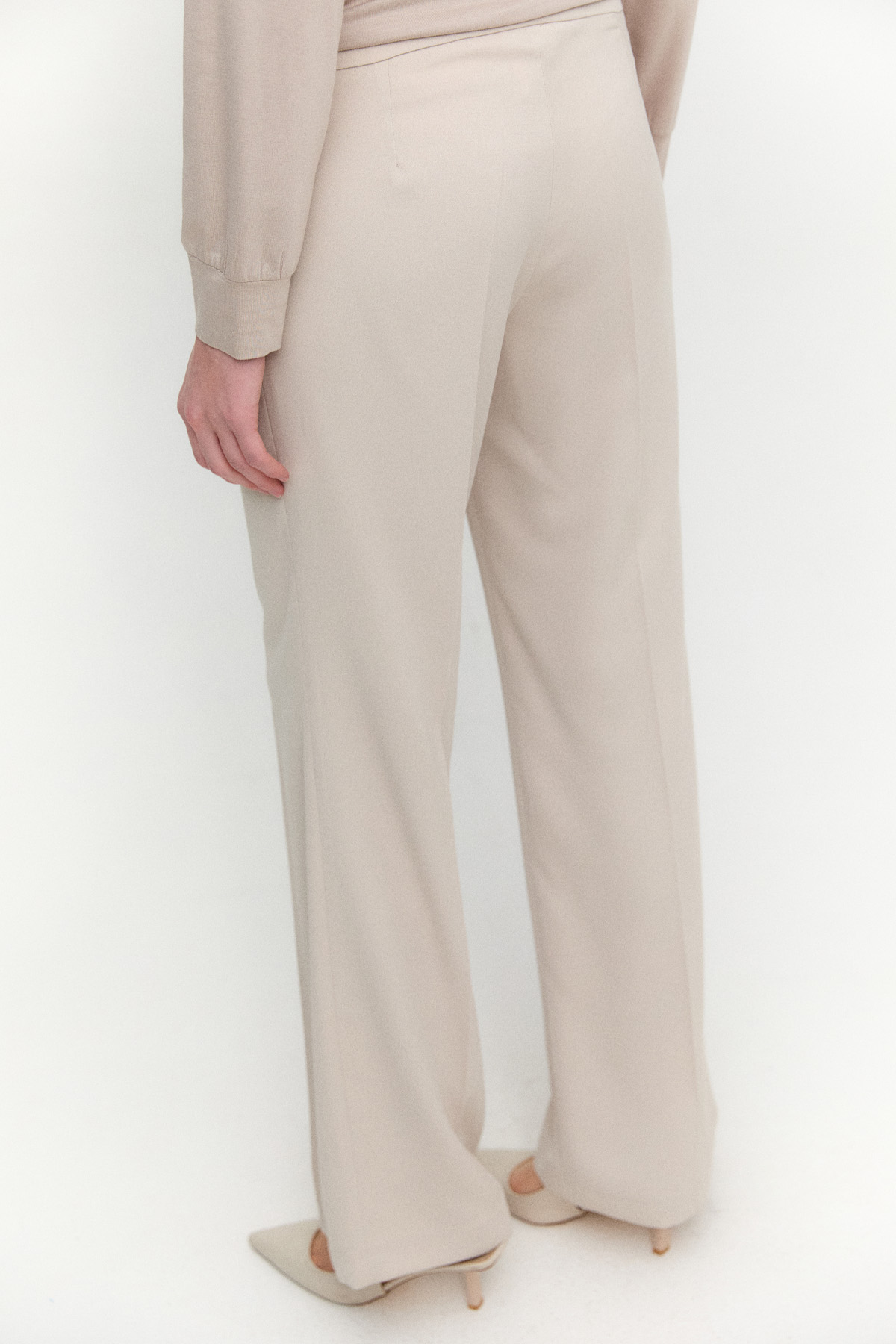 Mat Saten Kumaş Pantolon, Tesettür Giyim