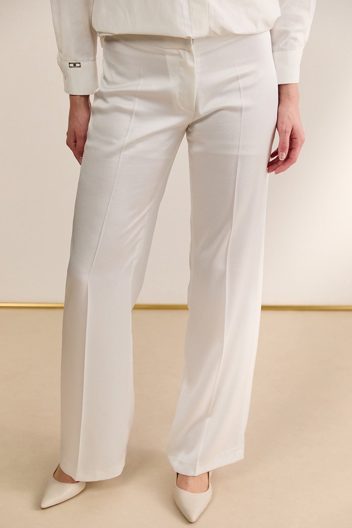 Mat Saten Kumaş Pantolon, Tesettür Giyim