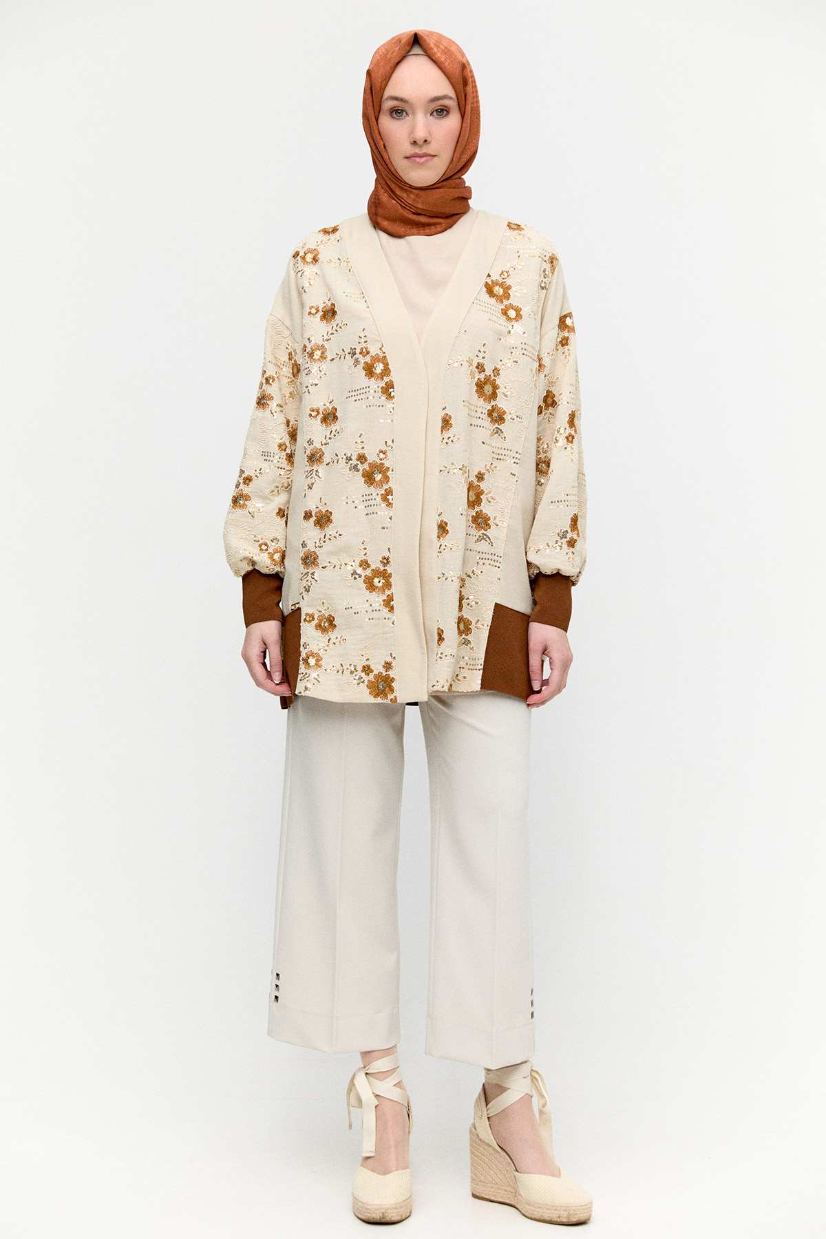 Geniş Paça Kumaş Pantolon, Tesettür Giyim