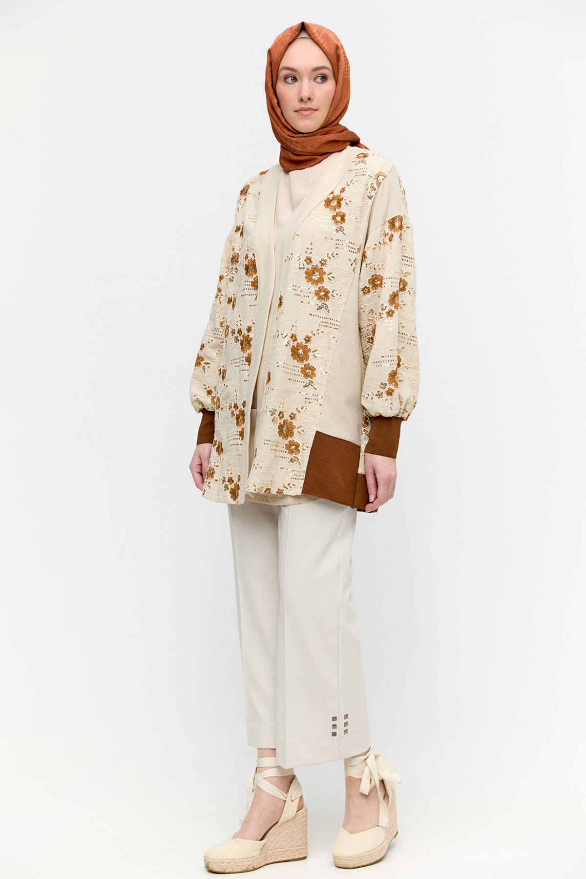 Geniş Paça Kumaş Pantolon, Tesettür Giyim