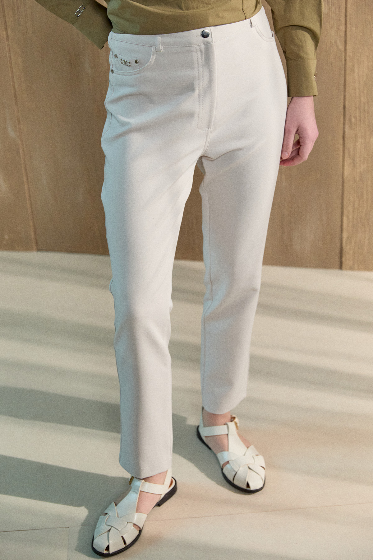 Dar Paça Krep Pantolon, Tesettür Giyim