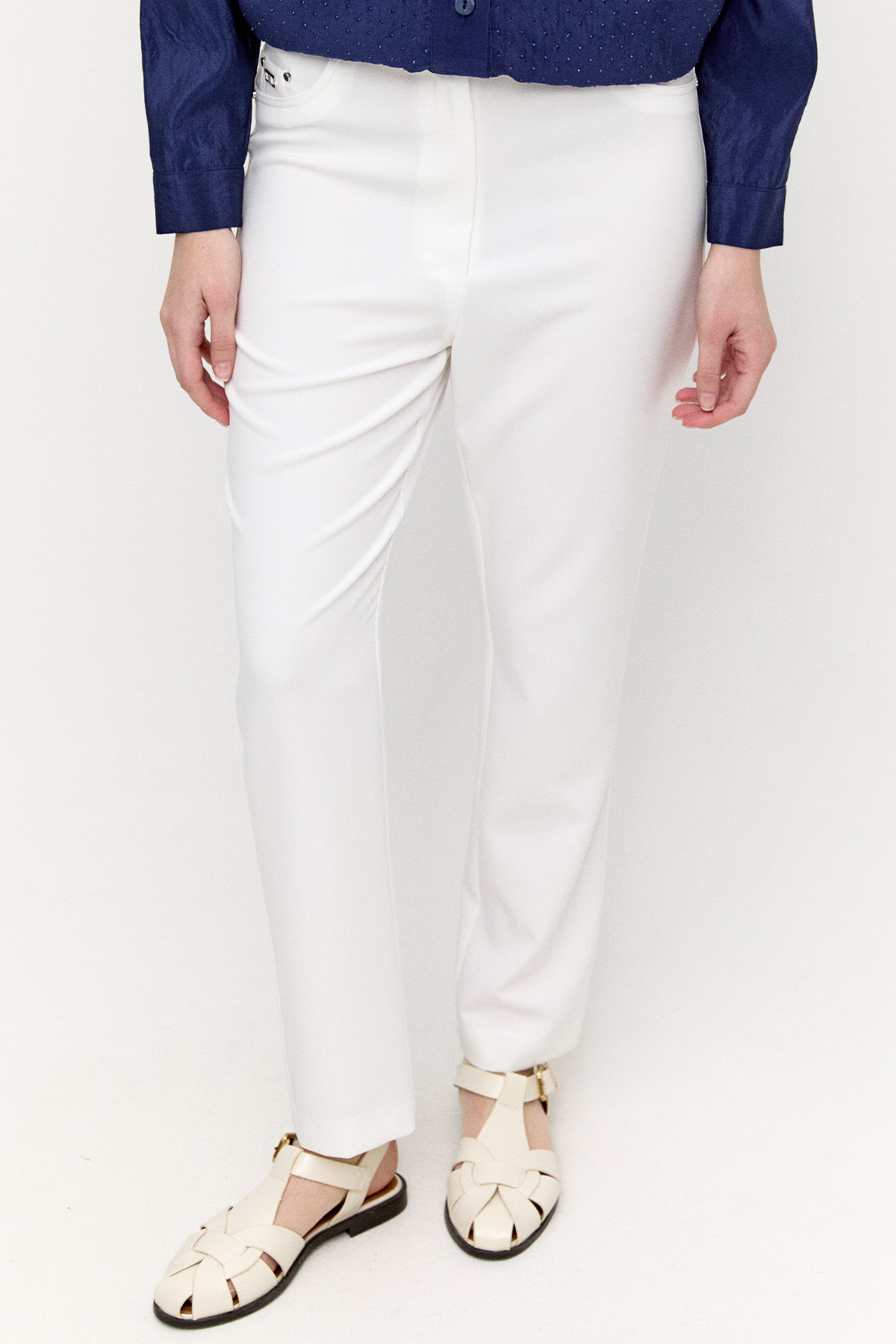 Dar Paça Krep Pantolon, Tesettür Giyim