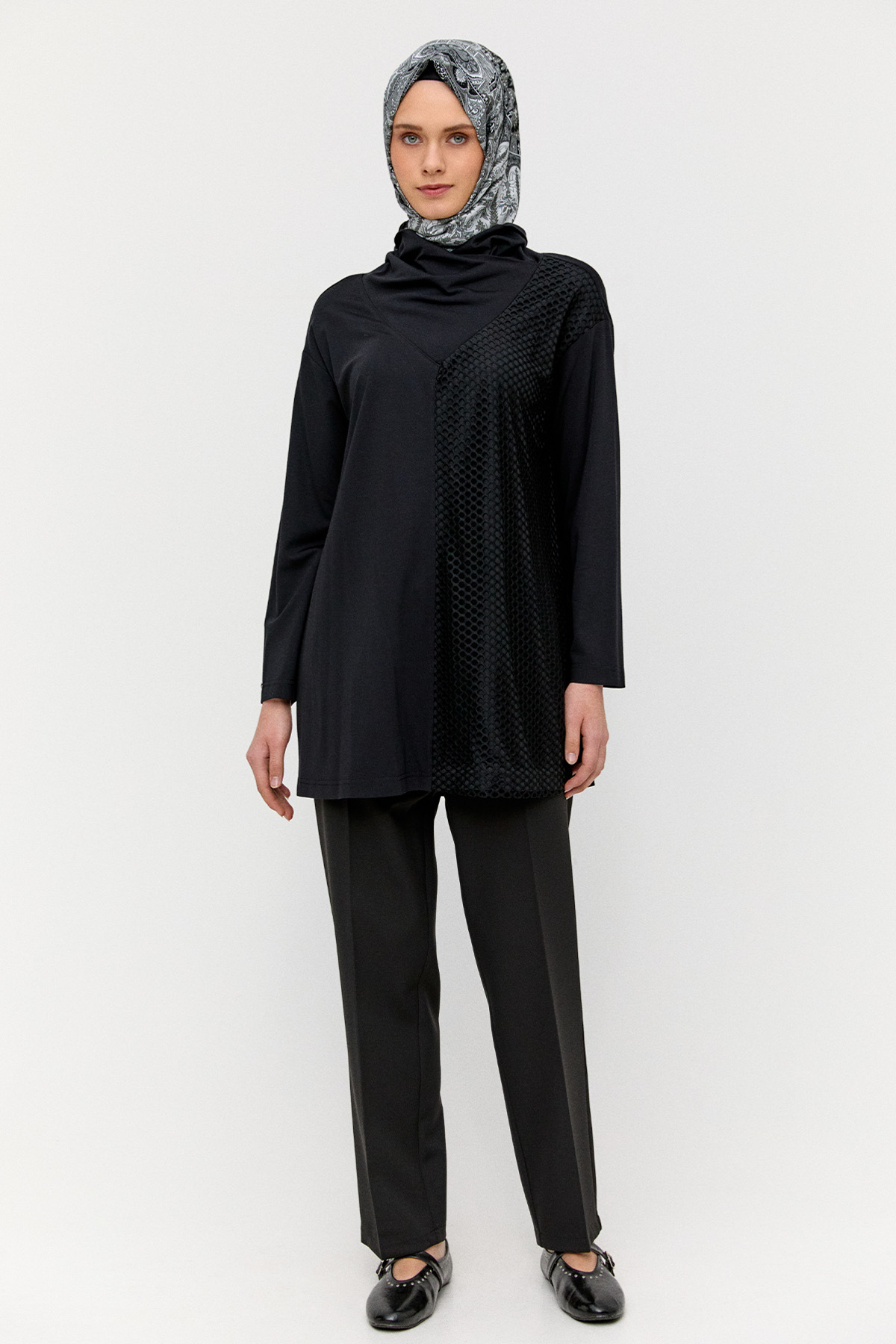 Boru Paça Büyük Beden Pantolon, Tesettür Giyim