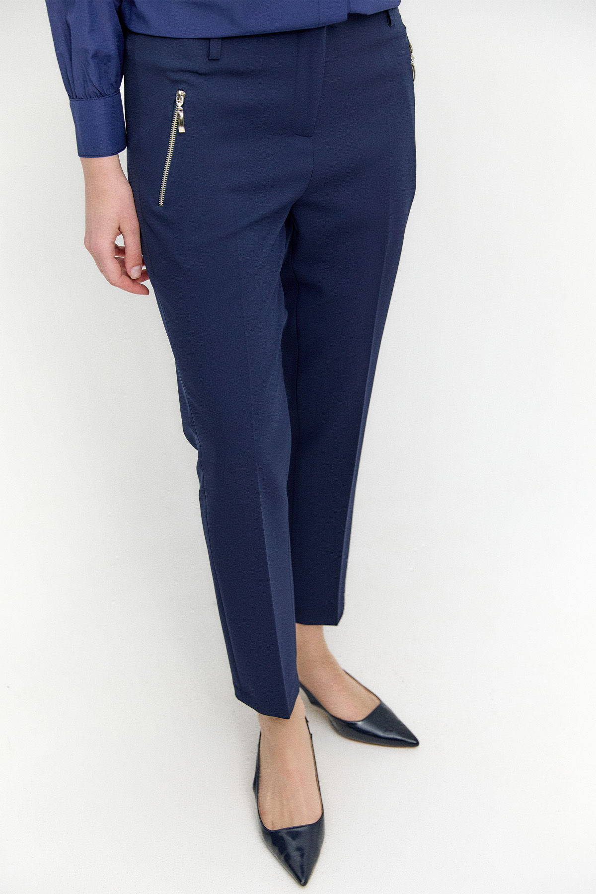 Fermuar Cepli Havuç Pantolon, Tesettür Giyim