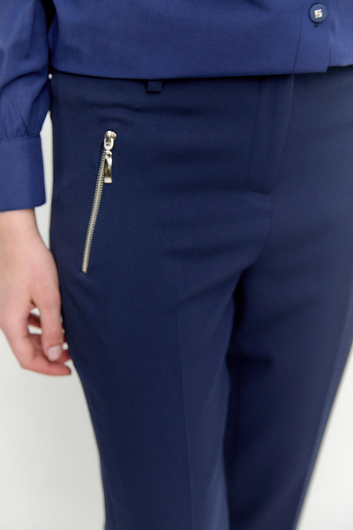 Fermuar Cepli Havuç Pantolon, Tesettür Giyim