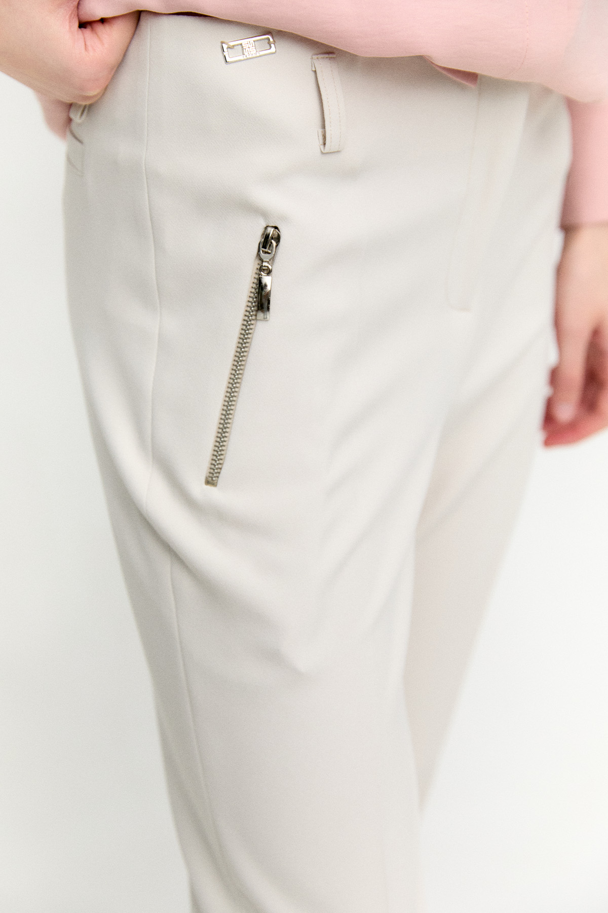 Fermuar Cepli Havuç Pantolon, Tesettür Giyim