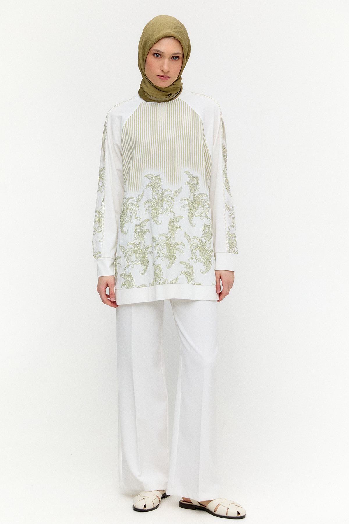 Korsajlı Palazzo Pantolon, Tesettür Giyim