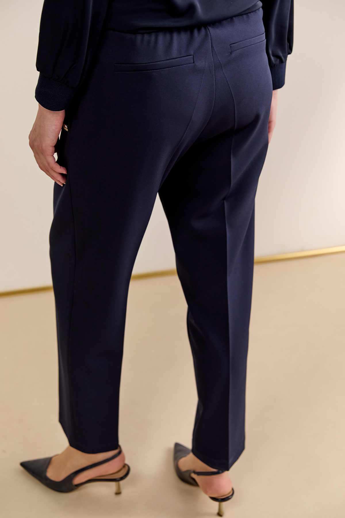 Süs Düğmeli Havuç Pantolon, Tesettür Giyim