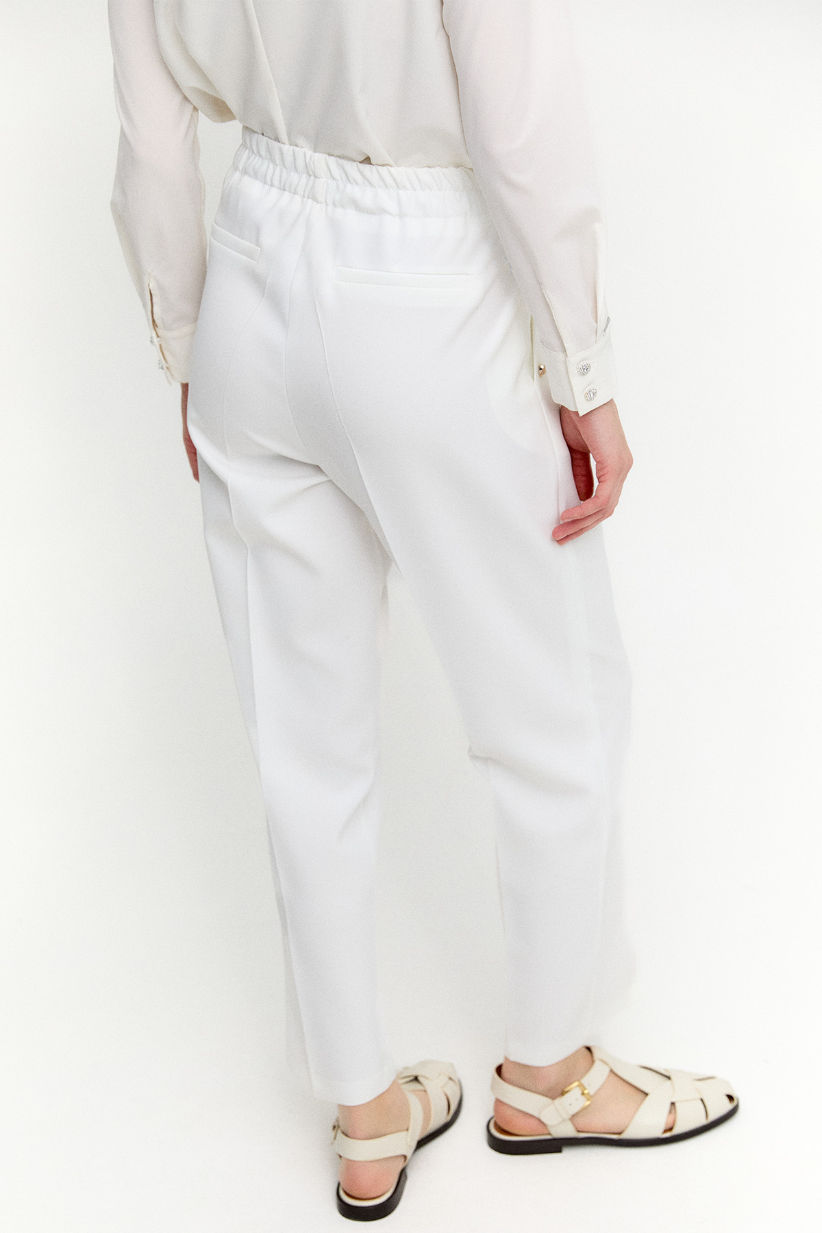 Süs Düğmeli Havuç Pantolon, Tesettür Giyim