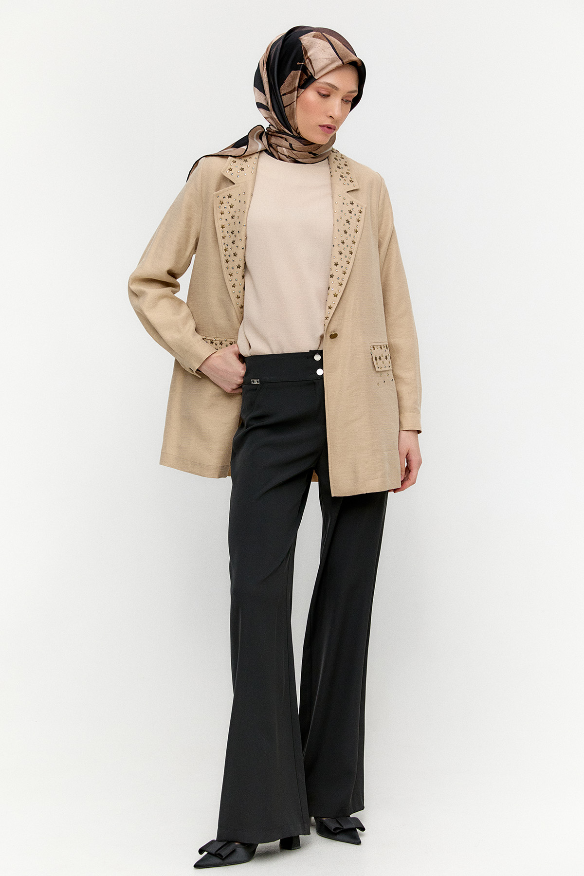 Geniş Paça Palazzo Pantolon, Tesettür Giyim