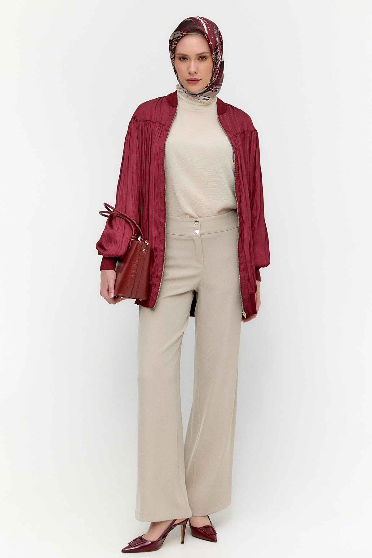 Geniş Paça Palazzo Pantolon, Tesettür Giyim