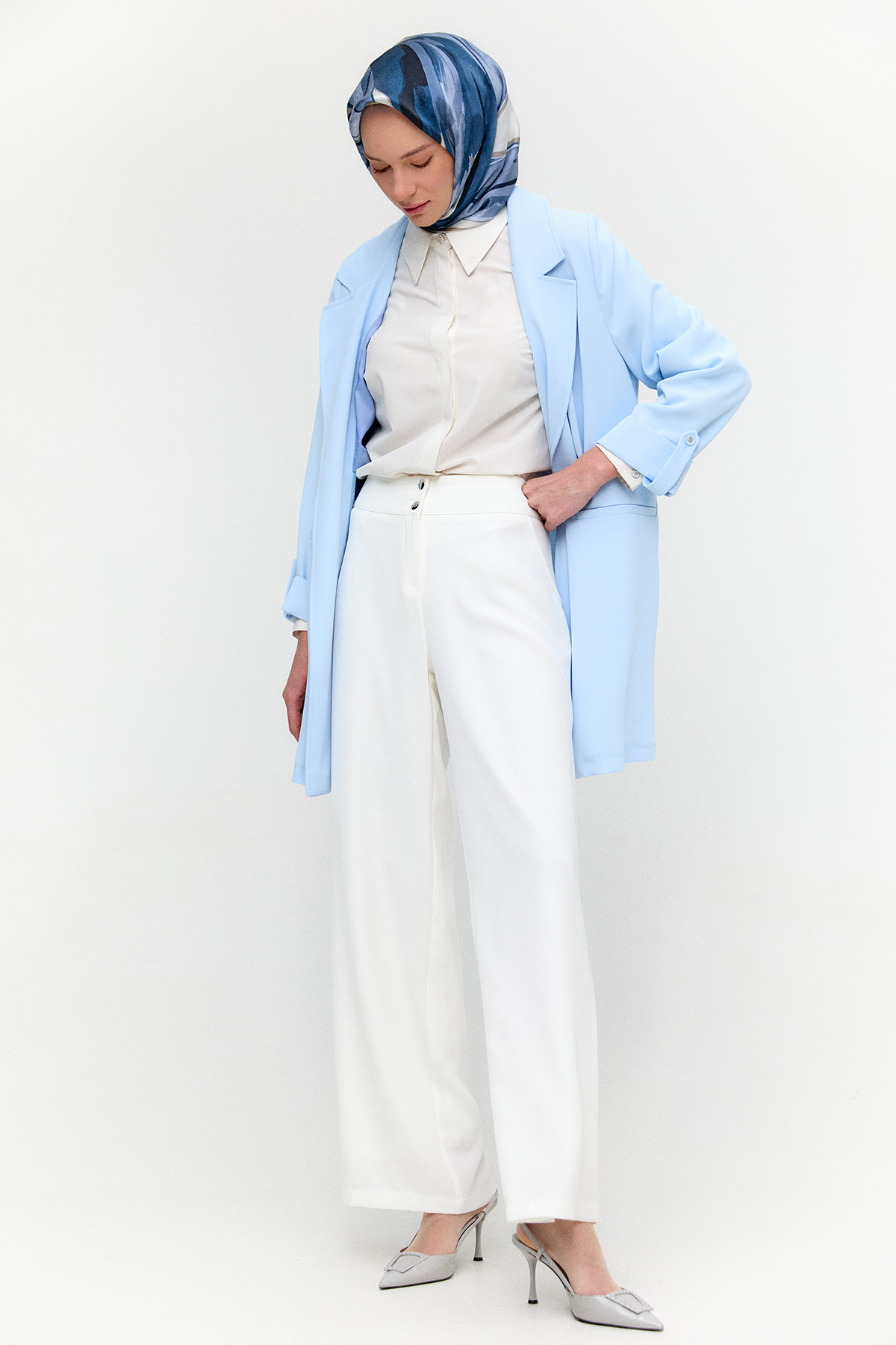 Geniş Paça Palazzo Pantolon, Tesettür Giyim