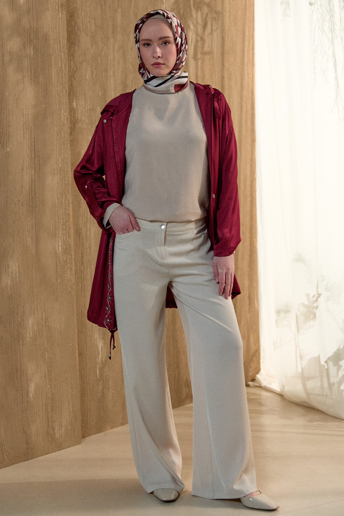 Palazzo Pantolon, Tesettür Giyim