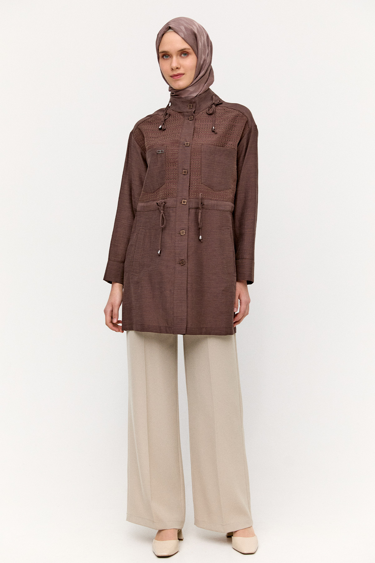 Korsajlı Palazzo Pantolon, Tesettür Giyim