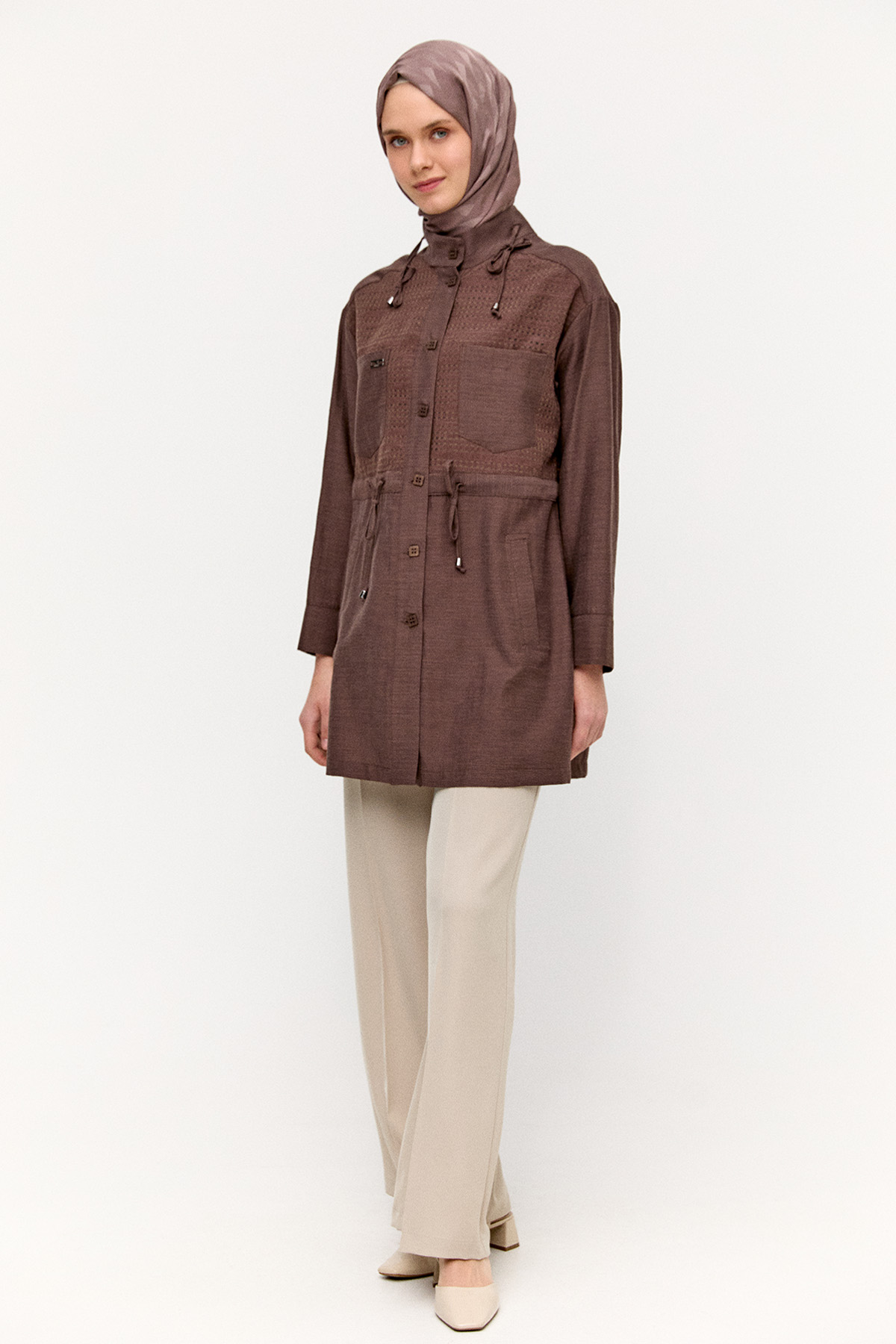 Korsajlı Palazzo Pantolon, Tesettür Giyim