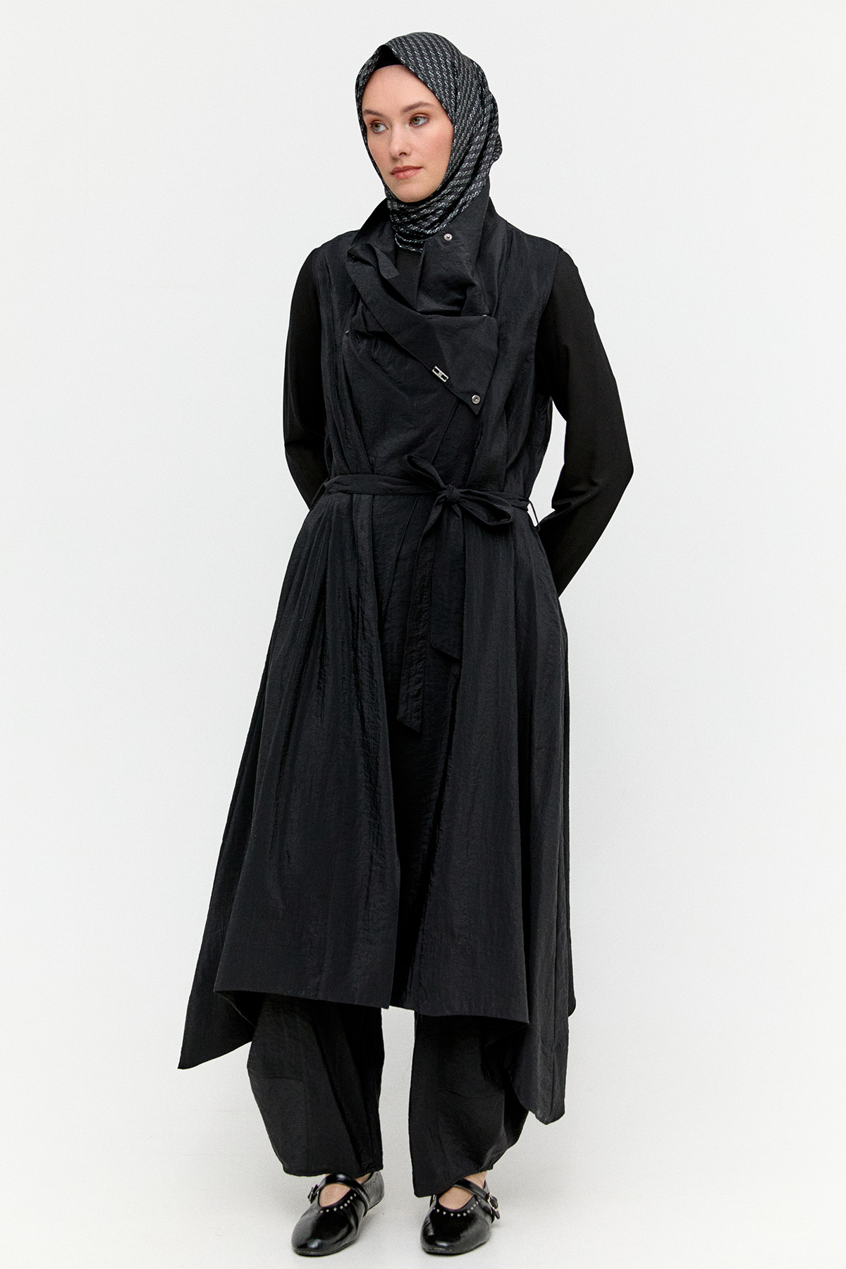 Şalvar Kesim Paraşüt Pantolon, Tesettür Giyim