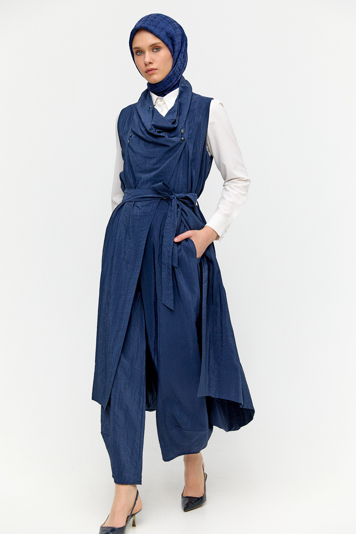 Şalvar Kesim Paraşüt Pantolon, Tesettür Giyim