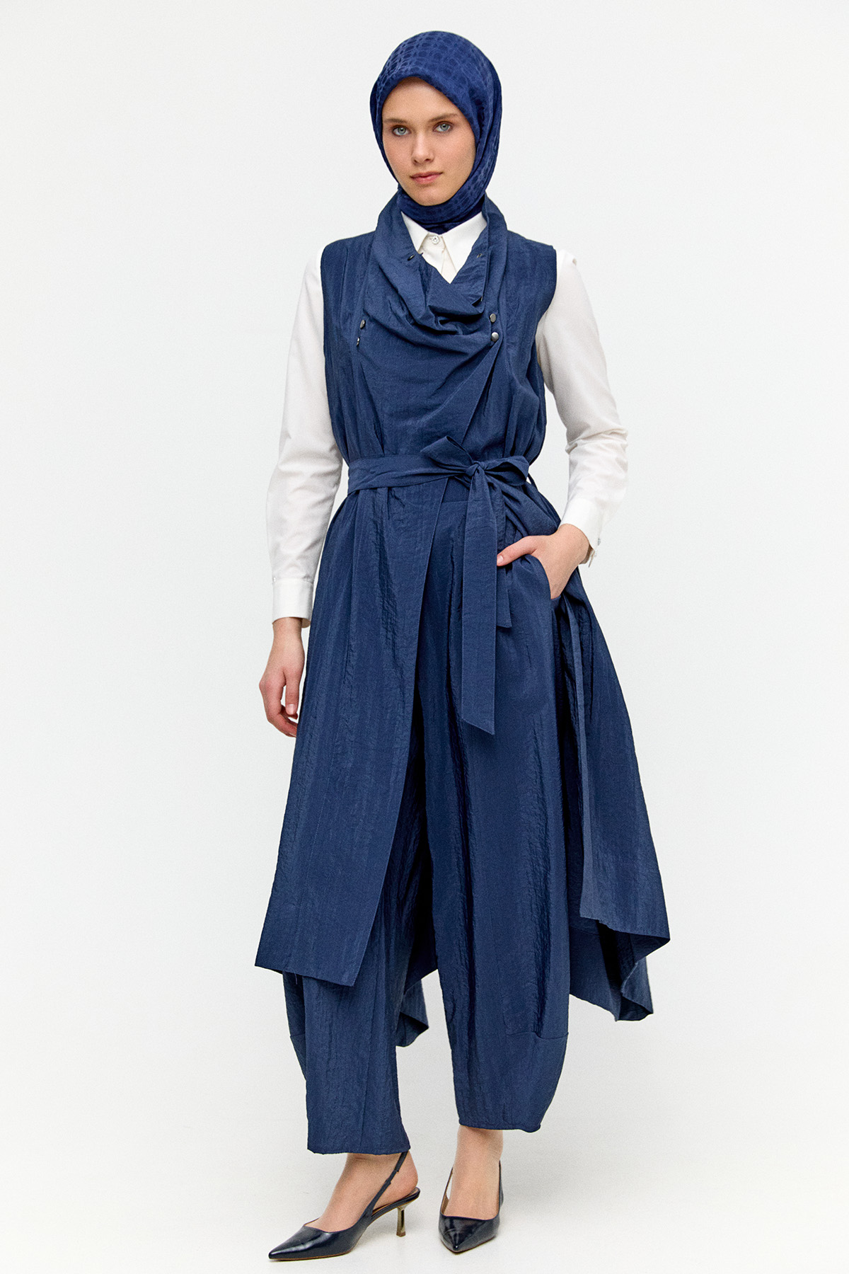 Şalvar Kesim Paraşüt Pantolon, Tesettür Giyim