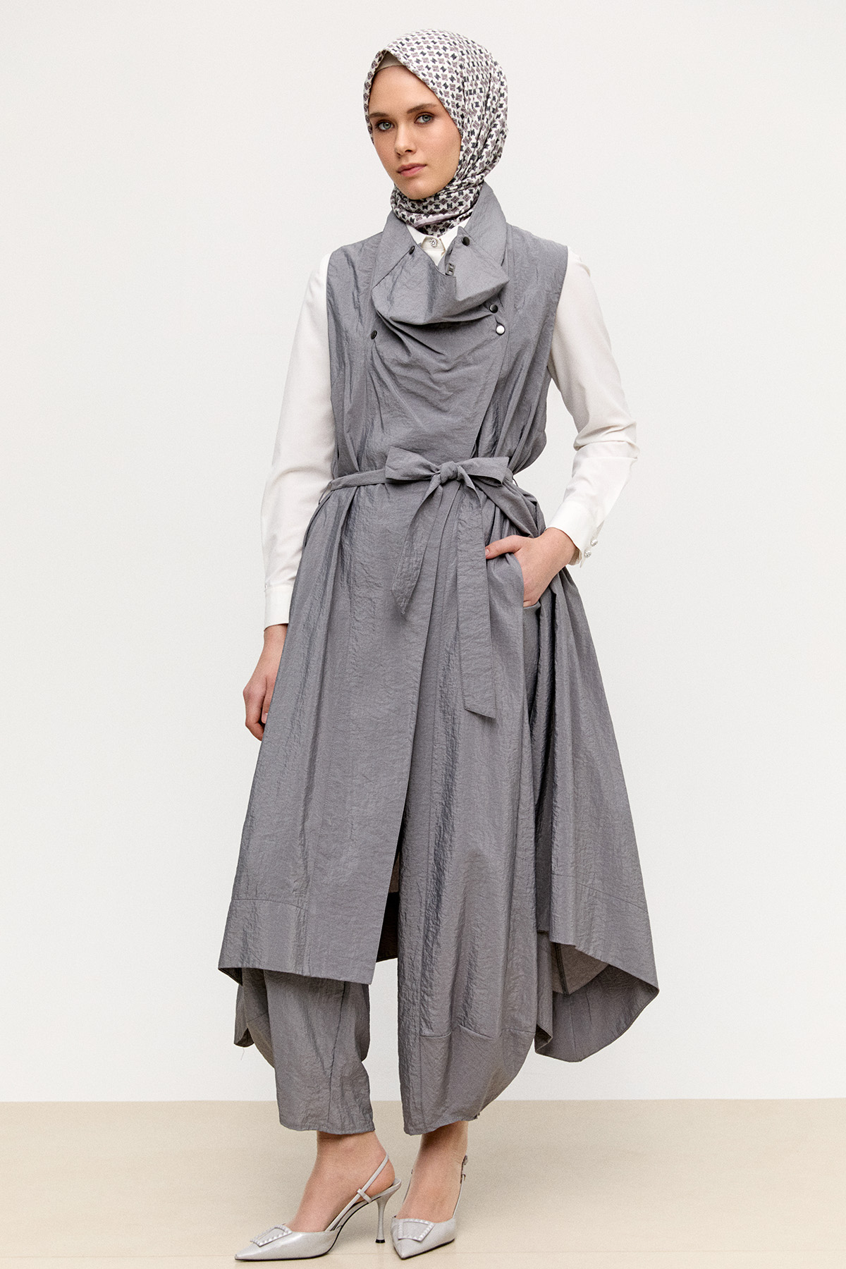 Şalvar Kesim Paraşüt Pantolon, Tesettür Giyim