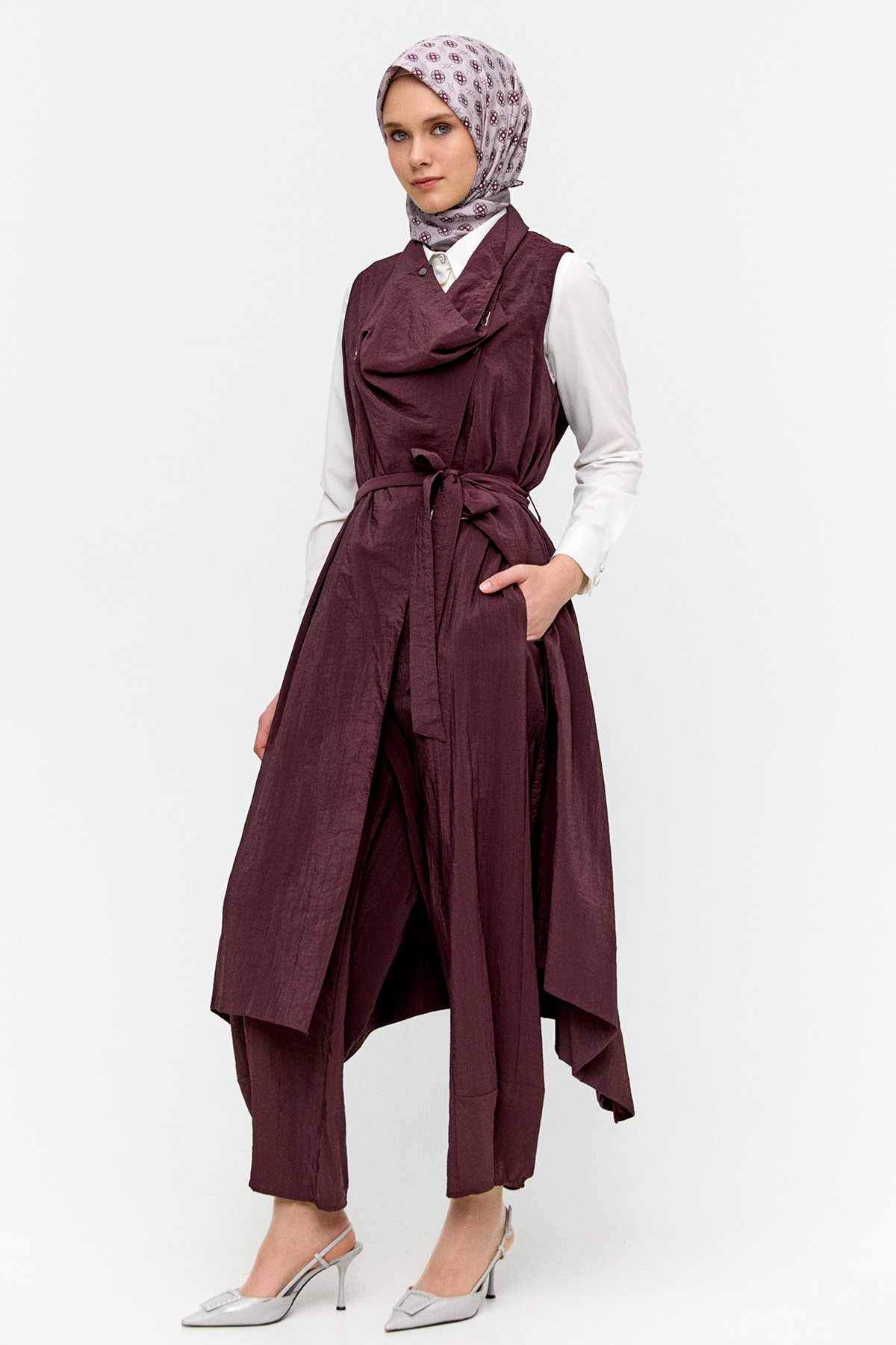 Şalvar Kesim Paraşüt Pantolon, Tesettür Giyim