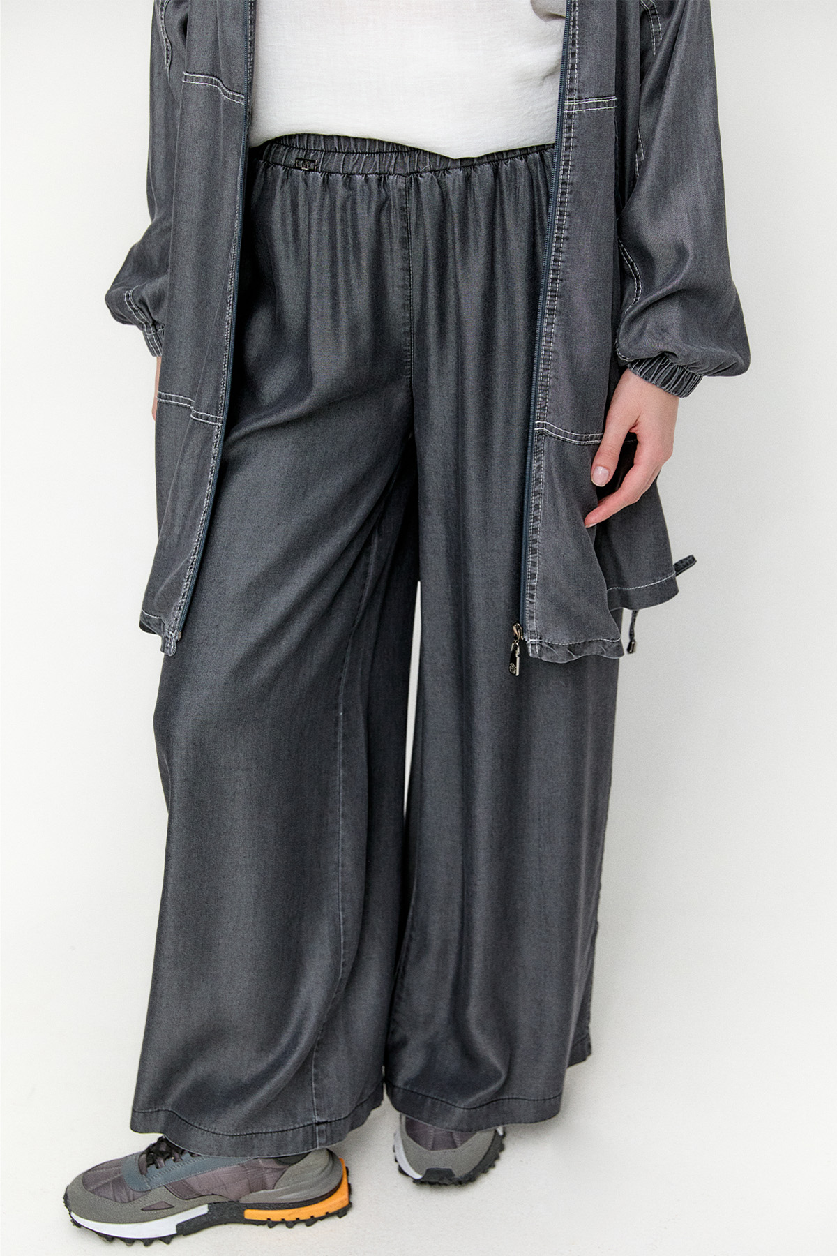 Pamuklu Rahat Kesim Pantolon, Tesettür Giyim