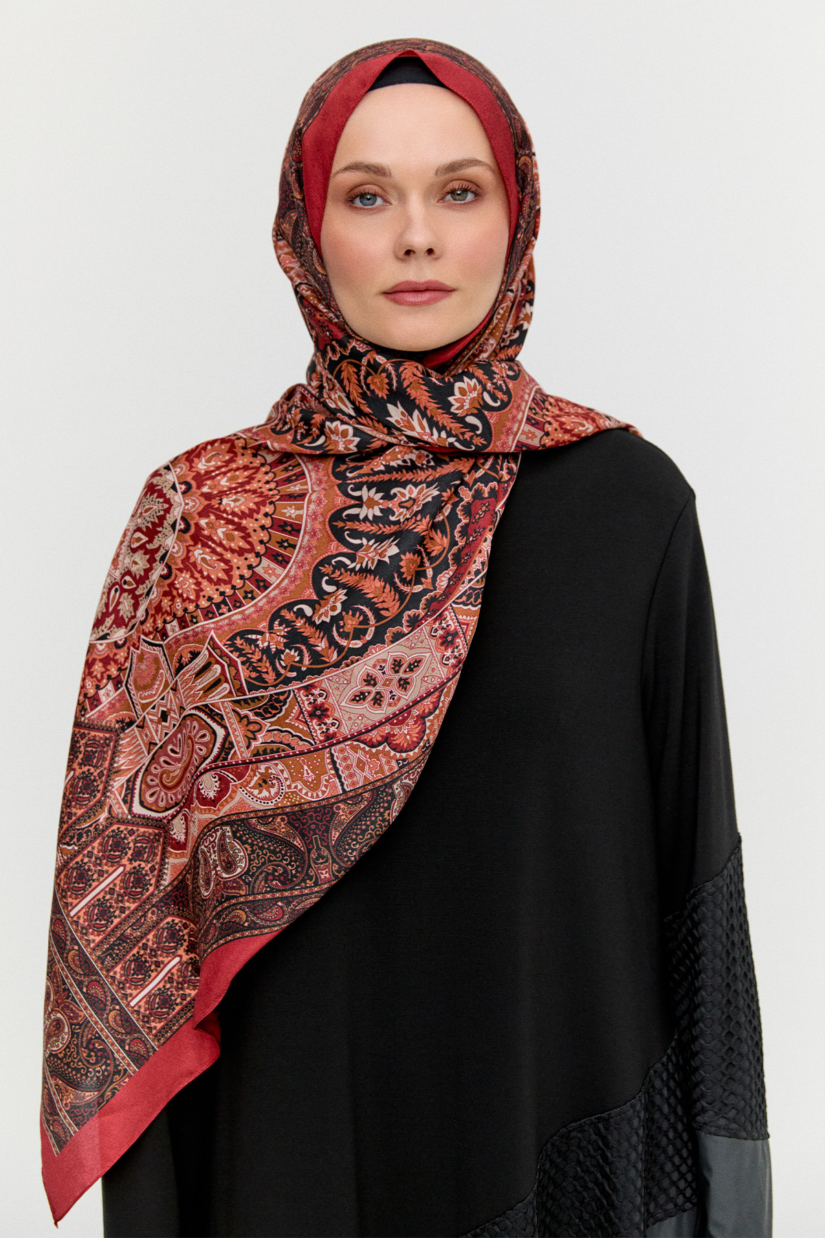 Etnik Motifli Modal Şal, Tesettür Giyim