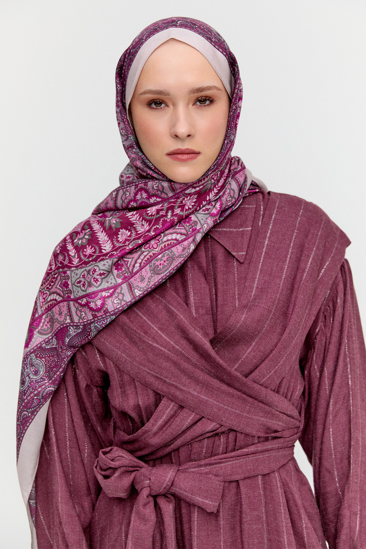 Etnik Motifli Modal Şal, Tesettür Giyim
