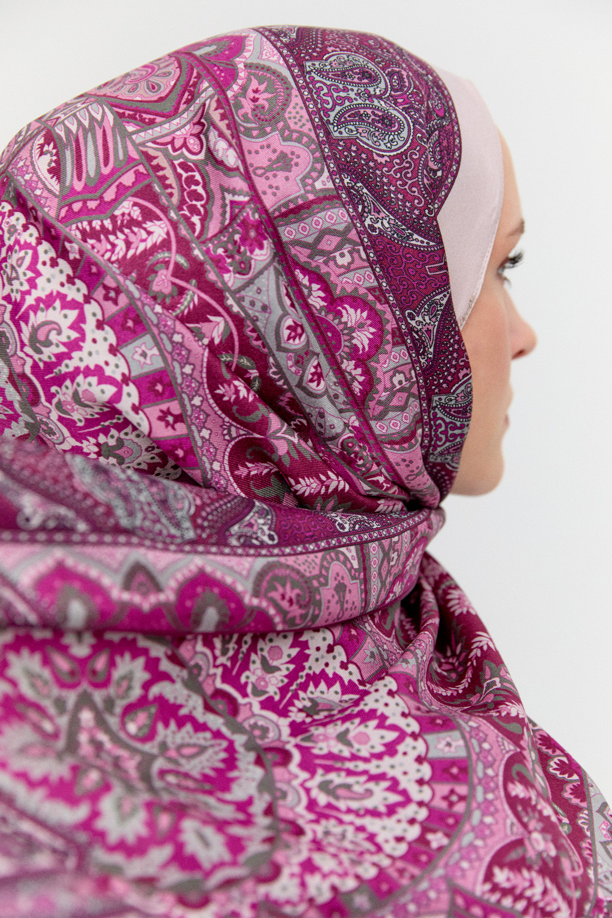 Etnik Motifli Modal Şal, Tesettür Giyim