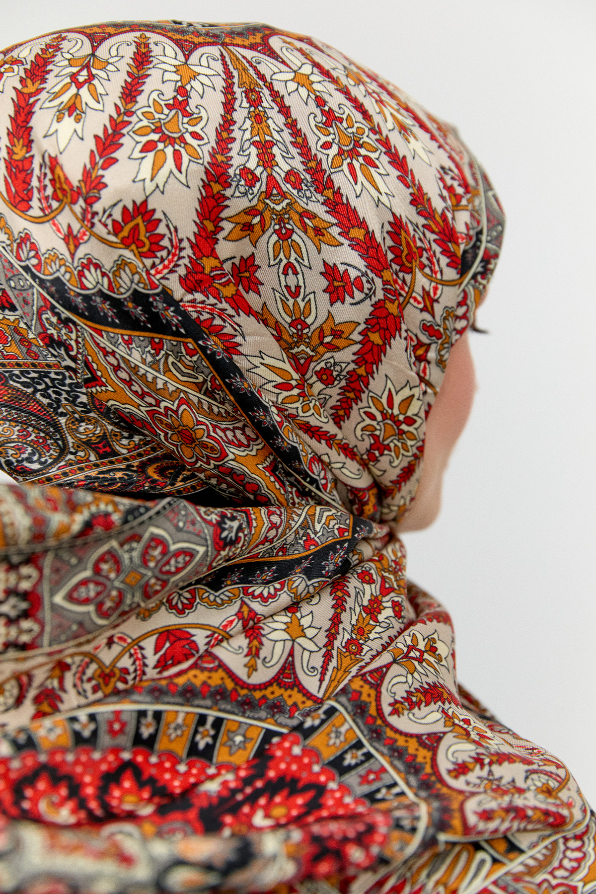 Etnik Motifli Modal Şal, Tesettür Giyim