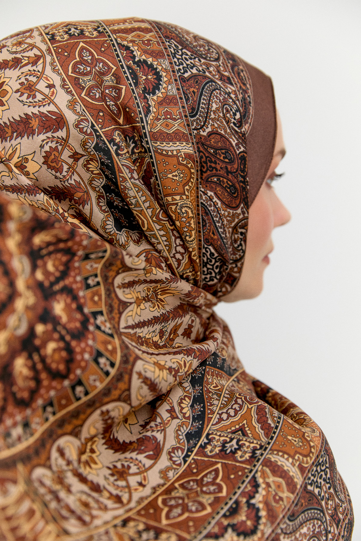 Etnik Motifli Modal Şal, Tesettür Giyim