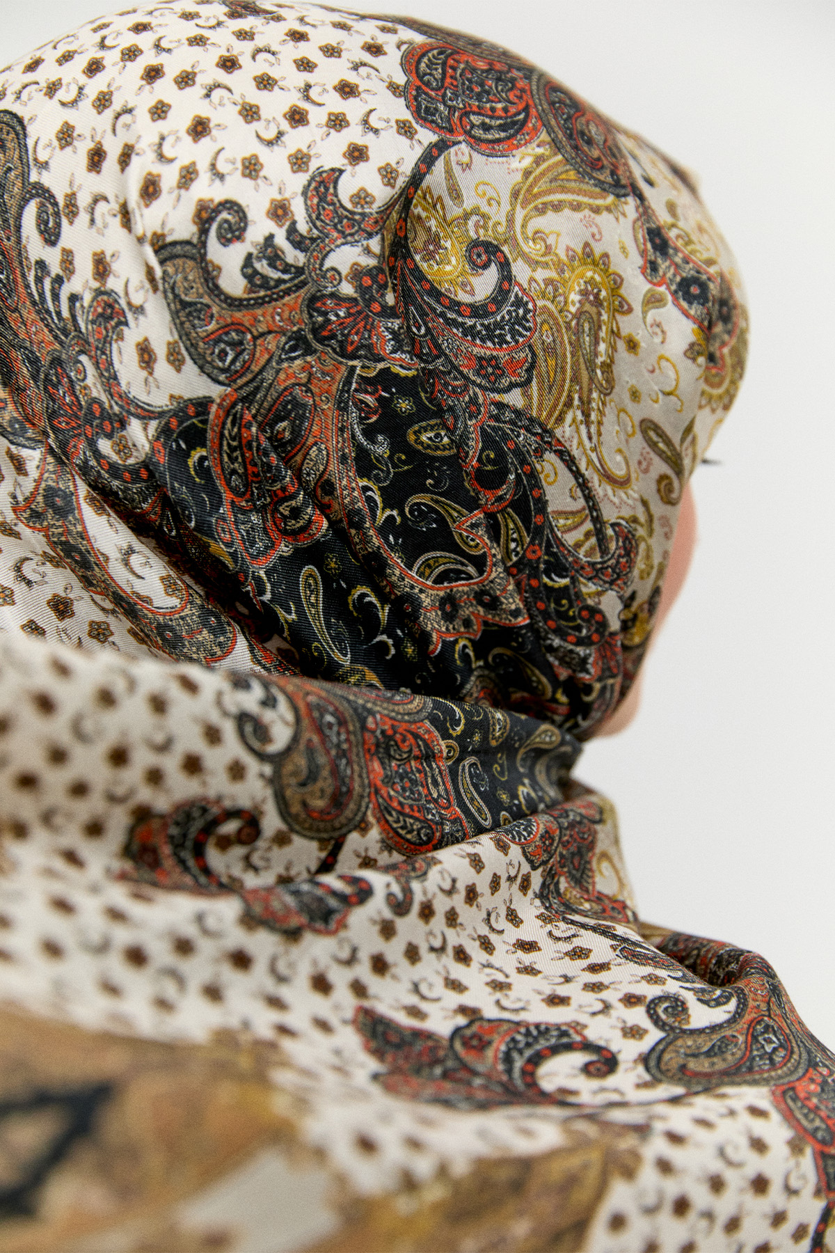 Paisley Desenli Modal Şal, Tesettür Giyim