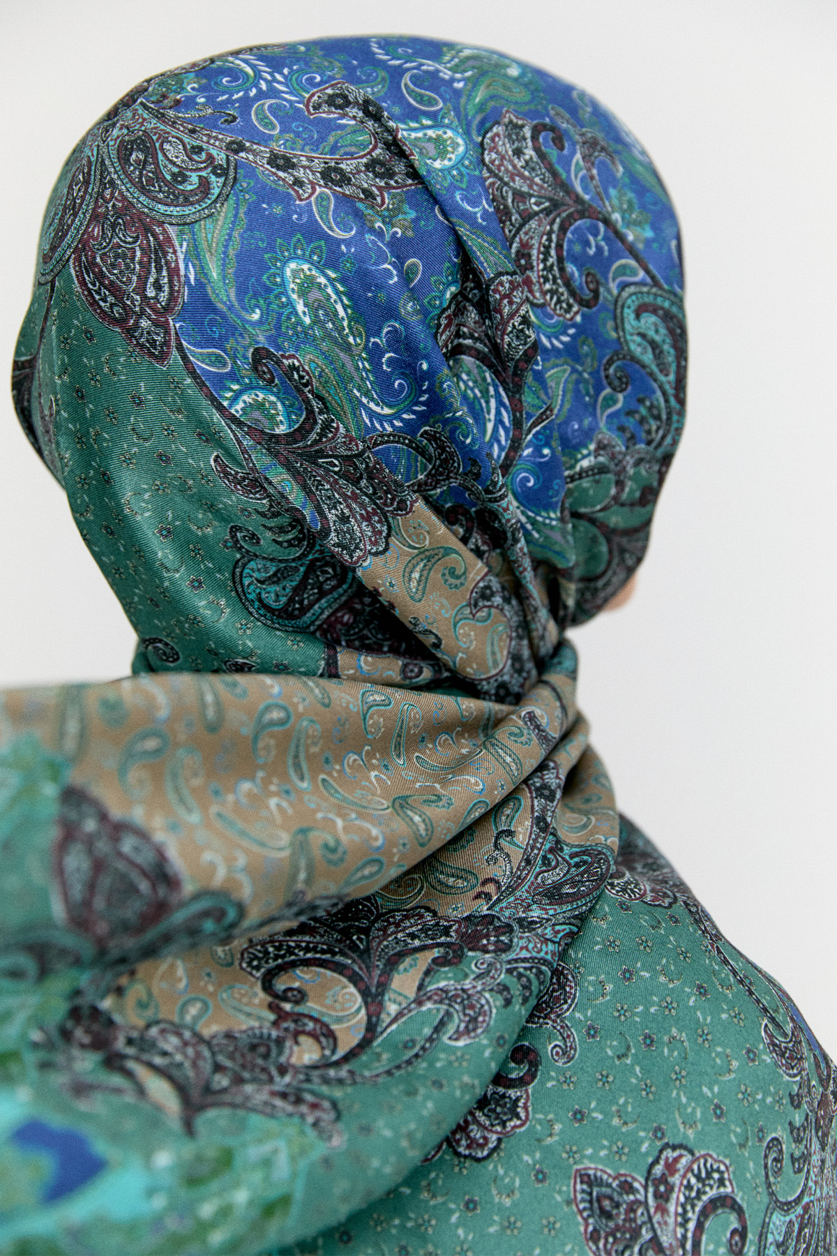 Paisley Desenli Modal Şal, Tesettür Giyim