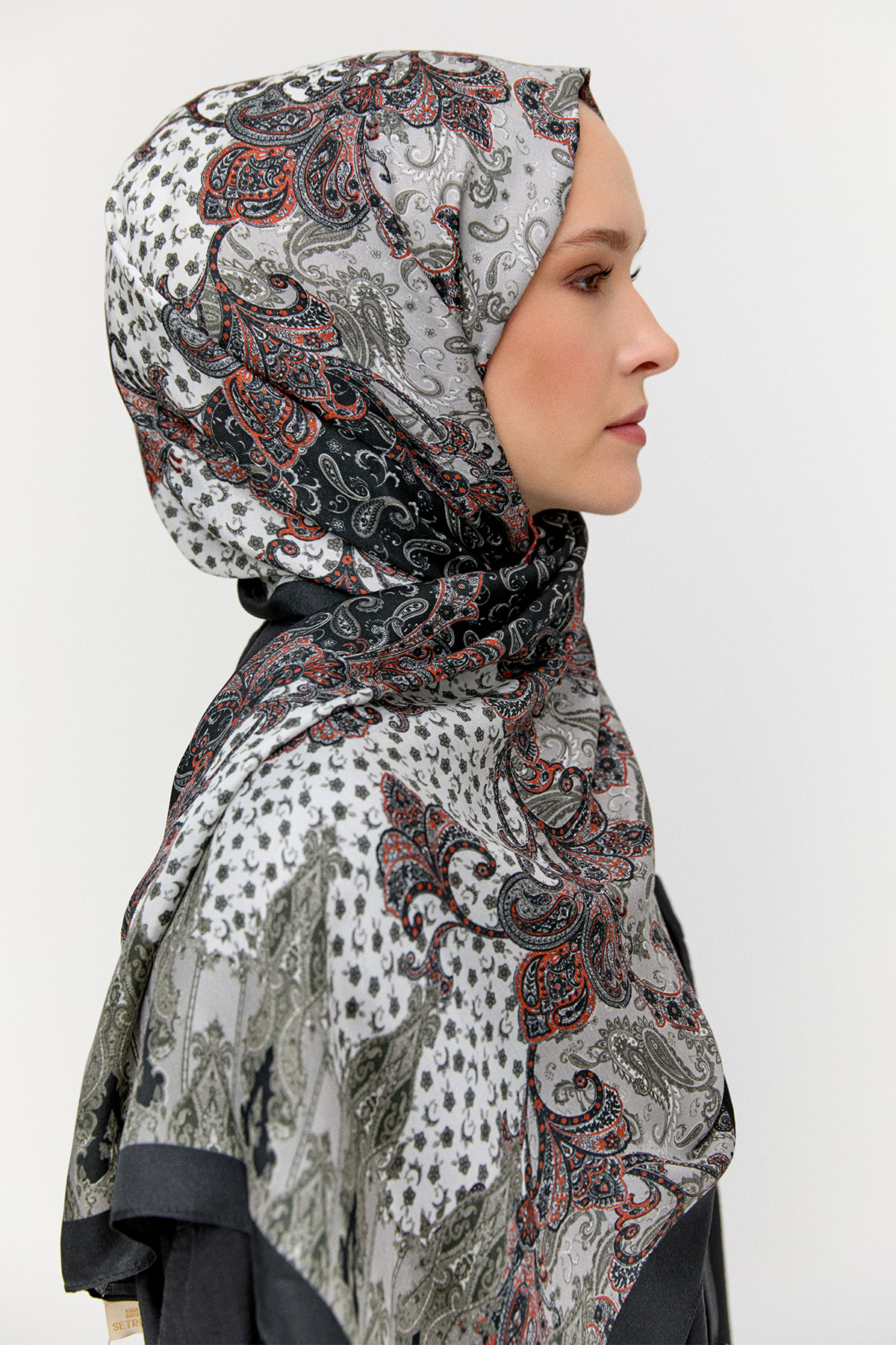 Paisley Desenli Modal Şal, Tesettür Giyim