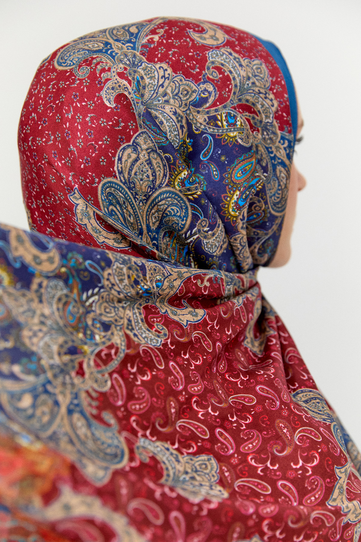 Paisley Desenli Modal Şal, Tesettür Giyim