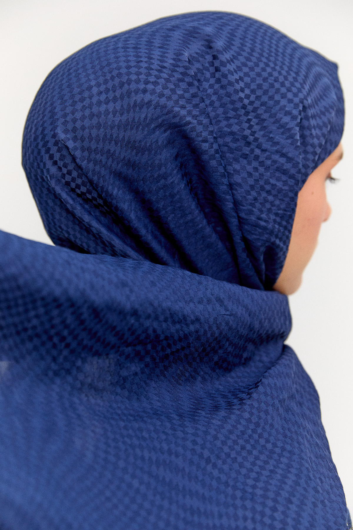 Dama Desenli Viskon Şal, Tesettür Giyim